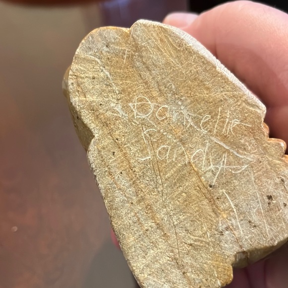 Original Leroy Hill  # 202 & Danelle Sandy stone sculptures. They are friends - Picture 13 of 16